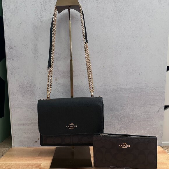 Coach Handbags - Coach Klare Crossbody Bag In Signature Canvas WITH matching wallet